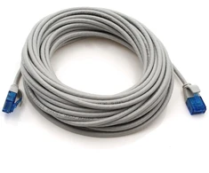 Tinklo kabelis Cat6, 2m, 10 vnt., pilkas, 1000 Mbit/s
