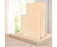 Tocome 2 mm fanera A3 liepos medienos faneros lakštas, tinkamas lazeriui, 420 x 297 x 2 mm liepos medienos fanera, fanera 2 mm mediena lazeriui (15 vnt.)