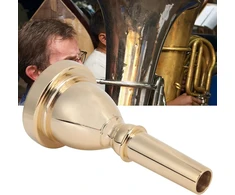 Tomotato varinio trimito kandiklis, pakaitalas, nešiojamas instrumento kandiklio priedas profesionaliems muzikantams, pradedantiesiems, suaugusiems, vaikams (auksinis)