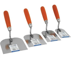 Toolty nerūdijančio plieno glaistyklė "profi" sienų glaistyklė tinkavimo glaistyklė 60, 80, 100, 120 mm - mūrui, plokščių darbams, tinkavimui - medinė rankena "pasidaryk pats" - Tlty-s010