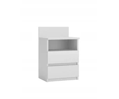 Top E Shop Naktinis staliukas Malwa M1 - balta