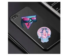 Top holografiniai vandeniui atsparūs lipdukai mix pank moon wlepy rinkinys 50 vnt
