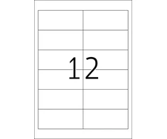 Top Stick 8711 Universalios etiketės 96.5 x 42.3 mm, 100 lapų