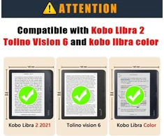 Topcase dėklas, skirtas Kobo Clara Colour / Bw / Clara 2e 2022 / Tolino Shine 4 su stovu ir riešo dirželiu, 6 colių e. skaityklė su automatinio užmigdymo/pabudimo funkcija (juodas)