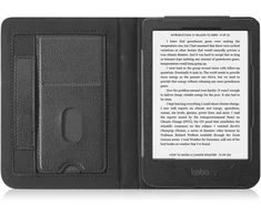 Topcase dėklas, skirtas Kobo Clara Colour / Bw / Clara 2e 2022 / Tolino Shine 4 su stovu ir riešo dirželiu, 6 colių Ereaderis su automatine miego/budėjimo funkcija (juodas)