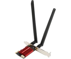 Topiky 1200 mbps dviejų dažnių pcie wlan kortelė, 7260ac pro pcie wlan kortelė su bt 4.0, dviejų dažnių belaidis adapteris, skirtas 7 8 10 11, palaiko 2.4g 5g stiprų suderinamumą