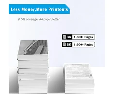 Toprint Pg217 Pg-217 Pg 217 suderinamos tonerio kasetės 1600 puslapių 2 juodos spalvos, skirtos P2200 P2200w M6507 M6507nw M6607 M6607nw spausdintuvams