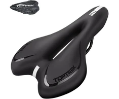 Toptrek dviračio balnelis su geliniu užvalkalu, mtb balnelis, patogus, tuščiaviduris, ergonomiškas dviračio balnelis, turistinis balnelis, velo balnelis vyrams ir moterims bmx / plento dviračiams / kalnų dviračiams / emtb / dirt bike dviračiams