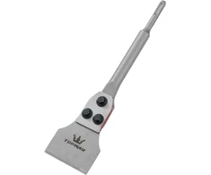 Topway sds-plus mentelinis kaltas 3 coliai (300 mm x 75 mm) grindų grandiklis plytelių pašalinimo kaltas mentelė plytelių, grindų klijų, kilimų pašalinimui 121114