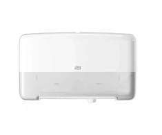 Tork dvigubas popieriaus dozatorius T2, baltas, 555500