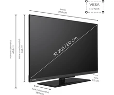Toshiba 43 colių fire tv (full hd, hdr, smart tv, triple imtuvas, alexa integruota, bluetooth) 43lf3f63daz