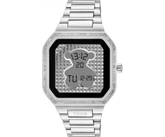 Tous išmanusis laikrodis 3000139200 B-connect Steel Watch, sidabrinis, Modern