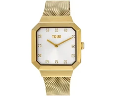 Tous Reloj Karat 300358062 plieno laikrodis su cirkoniais, Classic