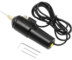 Towwoo mini rankinis grąžtas, 3 vnt. mikro grąžto antgalių 1.1mm Dc 5v Micro Usb mažas elektrinis grąžtas Pcb 0.8mm-1.2mm griebtuvo įrankiams