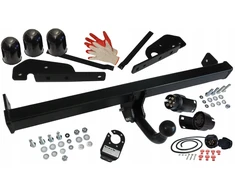 Toyota Corolla Verso 2002 2004 E12j 1 I Priekabos kablys su 7 kontaktų jungtimi ir adapteriu