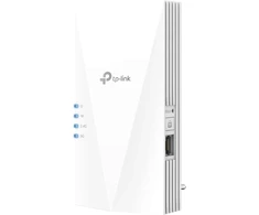 Maršrutizatorius Tp-link re700x wifi 6 wlan stiprintuvas kartotuvas ax3000, dviejų juostų 2402mbps 5ghz + 574mbps 2.4ghz, mu-mimo, gigabitinis prievadas, rekomenduojamas su wifi 6 maršrutizatoriumi, idealus butams