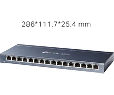 Šakotuvas Tp-link Tl-sg116 tinklo jungiklis, 16 Gigabit prievadų
