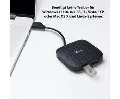 Tp-link Uh400 Usb 3.0 šakotuvas, 4 prievadai, 5 Gbps