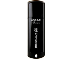 Transcend Jetflash 350 Usb atmintinė 16 Gb, juoda