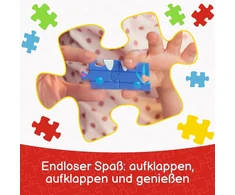 Trefl - My Little Pony, Susipažink su poniukais - Dėlionė 4-in-1, 4 žaidimai, nuo 35 iki 70 elementų - Spalvinga dėlionė, skirtingi sudėtingumo lygiai, vaikams nuo 4 metų