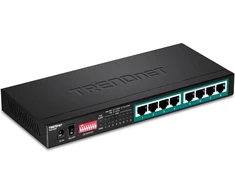 Šakotuvas Trendnet 8 prievadų Gigabit Poe+ jungiklis, ilgas atstumas