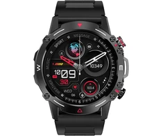 Trevi T-fit 510a išmanusis laikrodis su belaidžio skambinimo funkcija, didelis 1.43 colio amoled ekranas, skirtas fiziniam aktyvumui ir savijautai kontroliuoti, miego stebėjimas, atsparus vandeniui