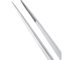 Triangles Triangle 50 494 30 01 Precision Tweezers Straight 30 cm Professional Quality Fine Tip Tweezers Kitchen Tweezers