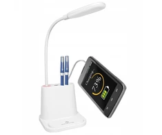 Trio Didihou usb stalinė lempa mokyklinė stalui naktinė telefono įkrovimo 2 režimų led