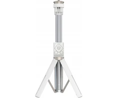 Tripod Selfie lazda Hohem Rs01 baltas su nuotoliniu valdymu - reguliuojamas 51cm