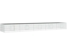 Triušių narvas, 5 segmentai, 541x109x54cm, galvanizuota geležis