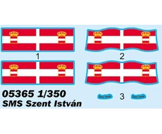 Trombettista 005365 1/350 Sms Szent Istvan, įvairiaspalvis
