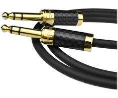 Trs 6,3 mm jack - 6,3 mm Klotz kabelis - 2 m