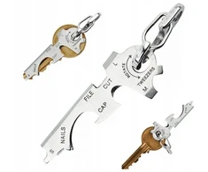 True Utility Raktų pakabukas multitool Keytool 8in1