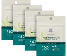 Sausintuvas Trumidity® drėgmės reguliatorius 62% | 2 krypčių drėkintuvas žolelėms | 8 x 4g pakuotės | Reguliuojamas 3-4 mėnesius | Sukurta Vokietijoje