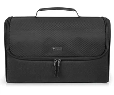 Vinilinė plokštelė Trunab dėklas žaidimams, juodas, talpina iki 24 diskų, transportavimo organizatorius žaidimų diskams, suderinamas su XBOX 360 / XBOX One / XBOX Series X/s / Ps4 / Ps4 Pro / Ps3 / Ps5