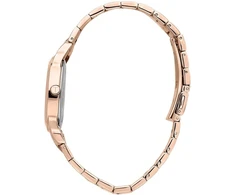 Trussardi T-bent Collection moteriškas laikrodis tik laikui rodyti, nerūdijantis plienas, rožinio aukso Pvd danga R2453141506