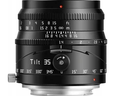 Objektyvas Ttartisan Tilt 35mm F1.4 Sony E (aps-c) - naujiena!
