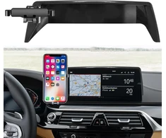 Ttcr-ii suderinamas su bmw 5 serijos g31 mobiliojo telefono laikikliu, mobiliojo telefono laikiklis automobiliui bmw g30, skirtas 5/6 serijos gt g30 g31 g32 f90 m5 2018 2019 2020, 5 serijos mobilusis telefonas, skirtas 26,03 cm prietaisų skydelio ekranui