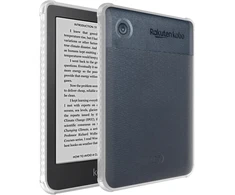Tudia Skn dėklas, suderinamas su Tolino Shine 4 / Kobo Clara 2e (6 colių) dėklu, [sustiprinti kampai] smūgiams atsparus plonas skaidrus galinis lengvas matinis neslystantis šoninis Tpu buferis, skirtas el. skaityklei - skaidrus