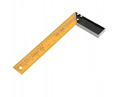 Turbotools stalių kampainis 300 mm matuoklis su atrama