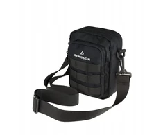 Turistinis krepšys per petį Bergson Shoulder Bag Juodas One Size