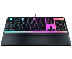 Turtle Beach Magma rgb žaidimų klaviatūra su membraniniais klavišais, patobulinta anti-ghosting funkcija, rgb apšvietimas, pritaikoma, nuimamas delno atramos - juoda