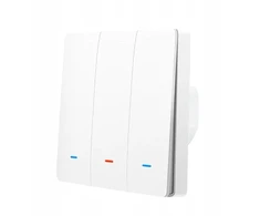 Tuya Išmanusis 3 kanalų jungiklis Wifi + Rf433mhz