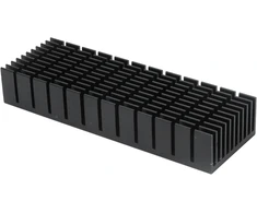 Tuzoo aliumininis heatsink'as 120 x 40 x 20 mm, 2 vnt. rinkinys, universalus Cpu, grandinėms plokštėms ir kt.