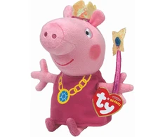 TY Pliaušinė "peppa Pig" princesė Peppa, 25 cm