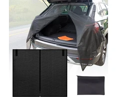 Tyafzzn tinklelis nuo uodų bagažinės dangčiui, sparno durų bagažinės uždangalas, apsauga nuo saulės, magnetinis automobilinis tinklelis nuo musių, automobilio pertvaros užuolaidos, apsauga nuo saulės visureigiams, lauke, stovyklavimui, 180 x 150 cm