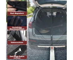 Tyafzzn tinklelis nuo uodų bagažinės dangčiui, sparno durų bagažinės uždangalas, apsauga nuo saulės, magnetinis automobilinis tinklelis nuo musių, automobilio pertvaros užuolaidos, apsauga nuo saulės visureigiams, lauke, stovyklavimui, 180 x 150 cm