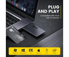 Uflatek 32 gb usb atmintinė verslo kreditinės kortelės usb atmintinė usb 2.0 atmintinė metalinis korpusas atmintinė kreditinės kortelės formos atmintinė tvirtas pendrive juoda išorinė duomenų saugykla kompiuteriams