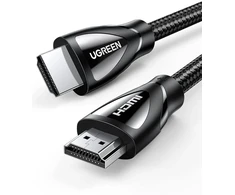 Ugreen hdmi 2.1 kabelis 8k hdmi kabelis 8k @ 60hz, 4k @ 120hz, hdr10, 48gbps earc hdmi kabelis 2.1 suderinamas su ps5, ps4 pro, imtuvu, XBOX s, oled tv ir kt.