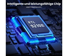Ugreen M.2 Ssd adapteris Ssd dėklas M2 dėklas Usb 3.2 10gbps Gen2 aliuminio M.2 Ssd dėklas Nvme ir Sata Ssd diskams 2280/2242/2230/2260, suderinamas su 970 Pro, 970 Evo ir kt.